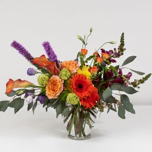 Garden Rainbow in Westport MA, Amber Rose Floral Design 