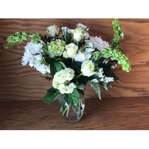 Fields of Ireland in Westport MA, Amber Rose Floral Design 